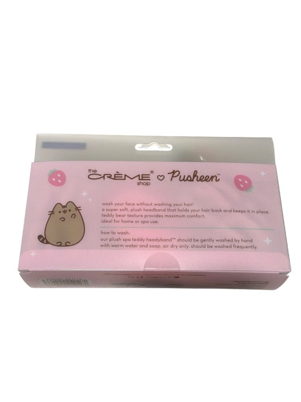 The Crème Shop X Pusheen Plush Spa Teddy Headyband Limited Edition - Picture 4 of 4